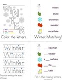 Winter Activity Book