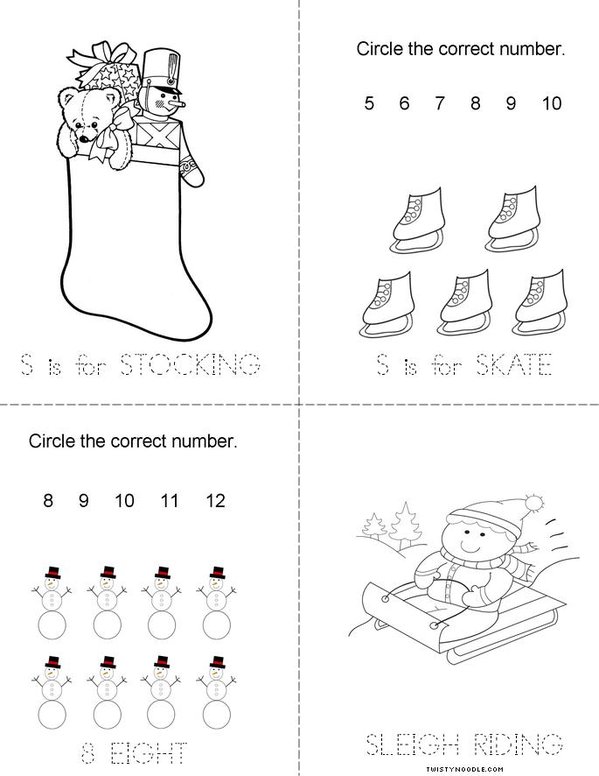 Mrs. Susan S book Mini Book - Sheet 2