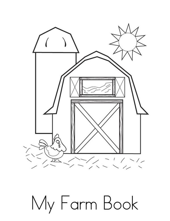  Farm Animal Mini Book - Sheet 1
