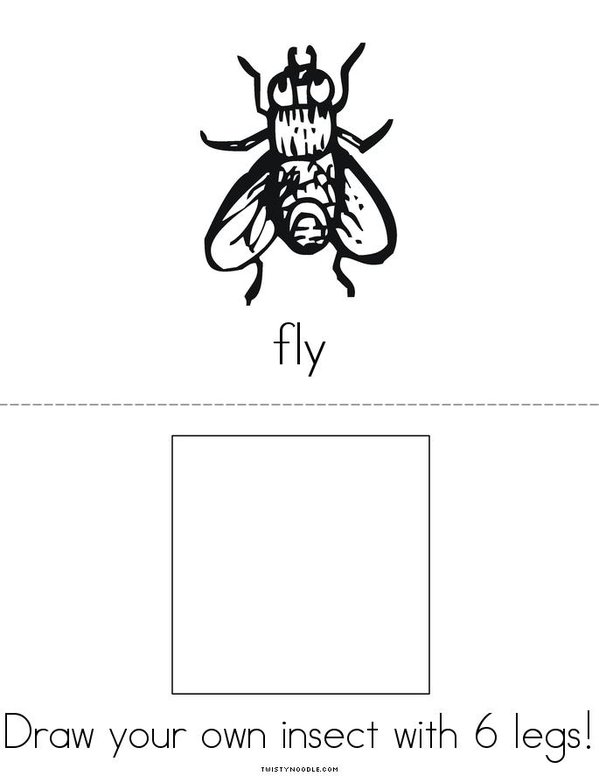 My Insect Mini Book - Sheet 2