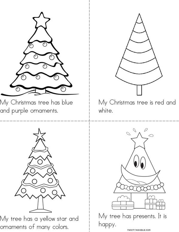 My Christmas Tree Mini Book
