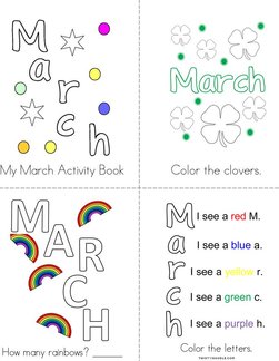 March Activity Book