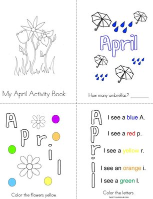 My April Activity Book
