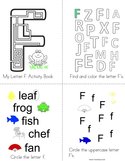 Letter F Activity Book