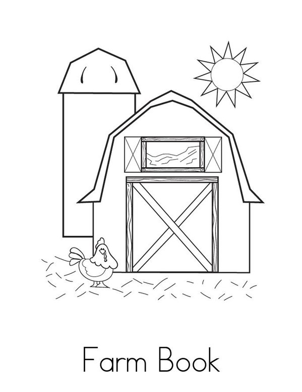 Farm Book Mini Book - Sheet 1