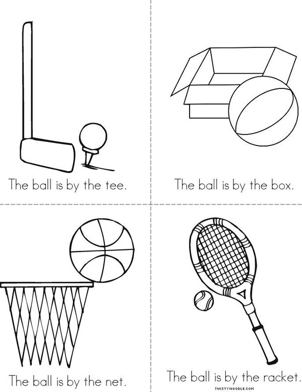 The Ball Mini Book - Sheet 2