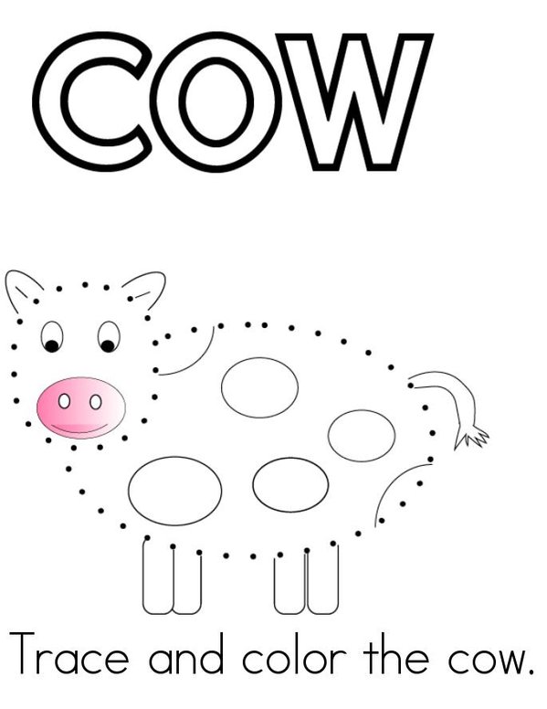 My Cow Book Mini Book - Sheet 2