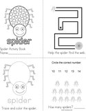 Spider Activity Book