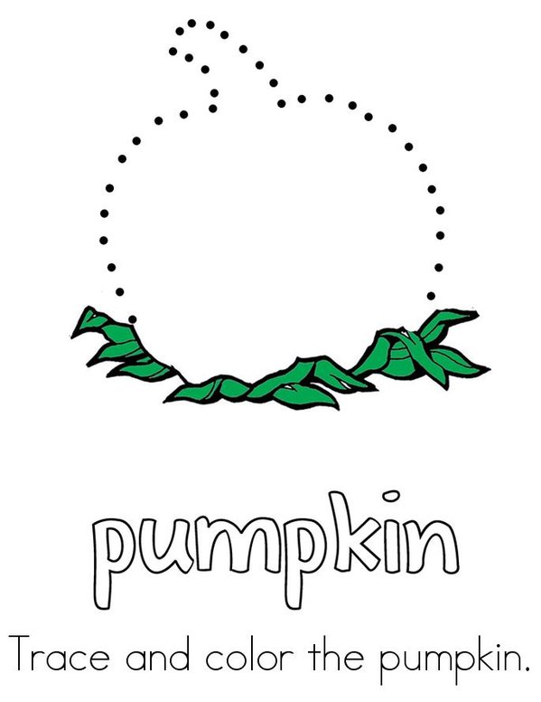 Pumpkin Activity Book Mini Book - Sheet 3