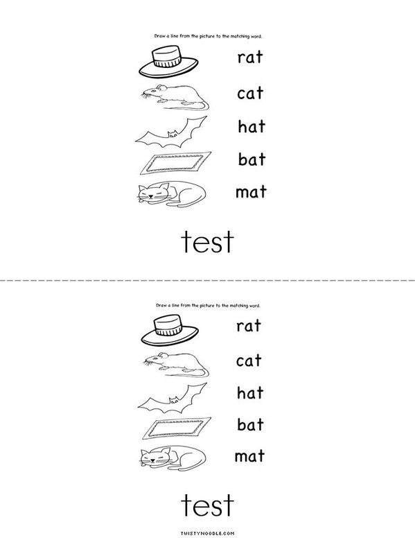 test Mini Book - Sheet 2