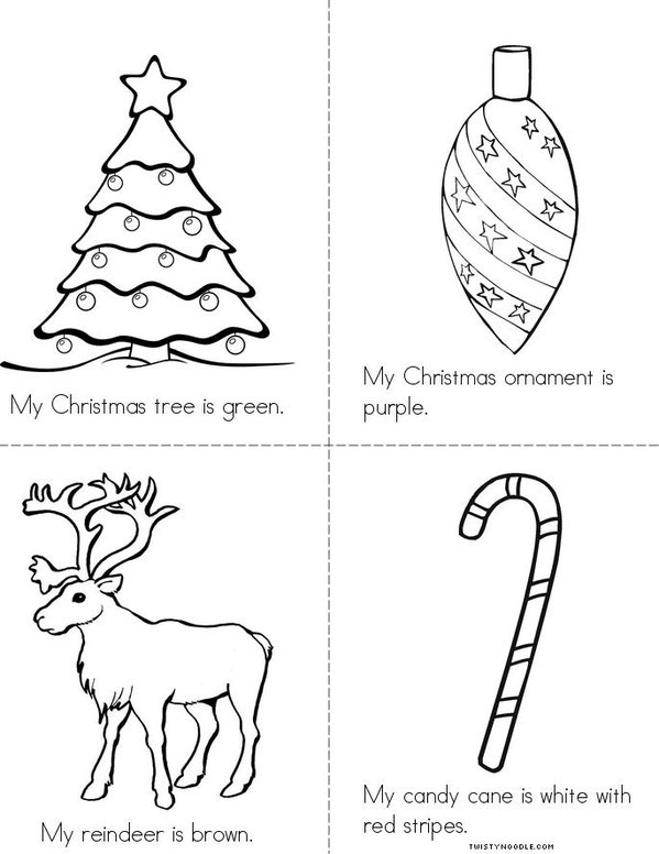 Download My Christmas Color Book Twisty Noodle
