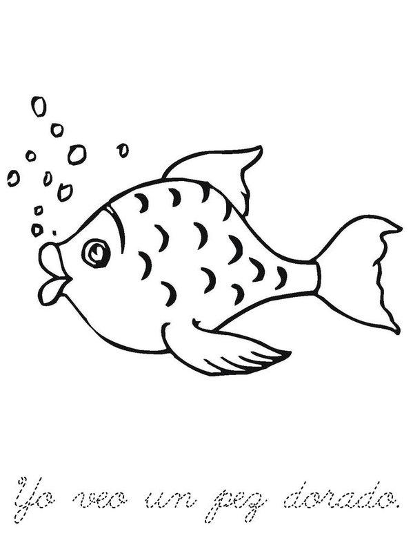 Yo veo una rana, yo veo un sapo Mini Book - Sheet 8