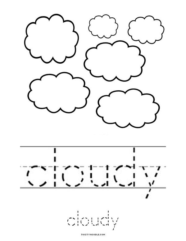 my weather Mini Book - Sheet 4