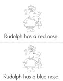 What Color is Rudolph's Nose Book