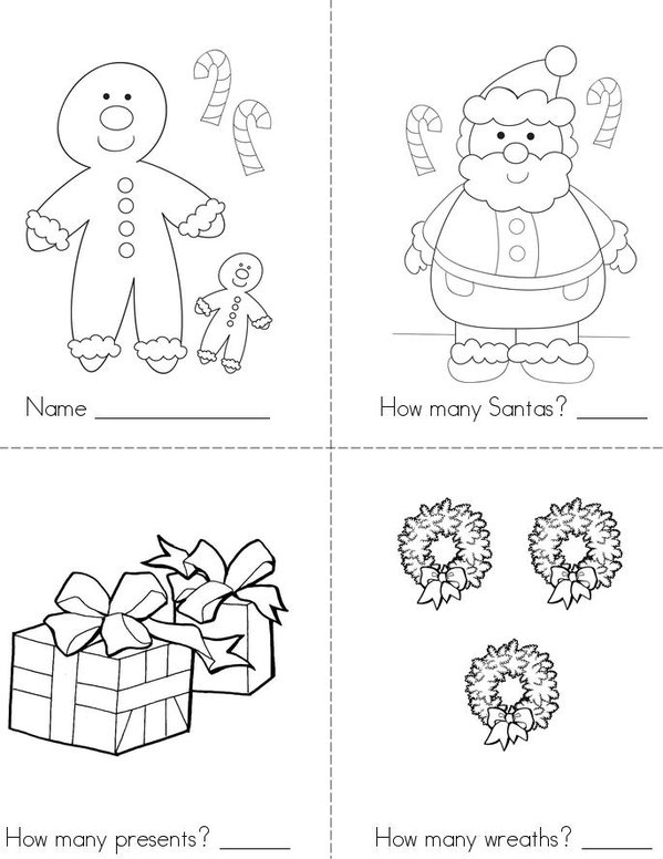 coloring page q Book  Noodle Christmas  Counting Twisty