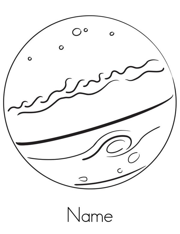 Tisjean's Solar system Mini Book - Sheet 10