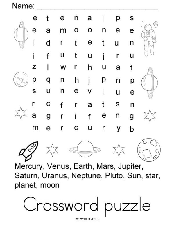 Tisjean's Solar system Mini Book - Sheet 17