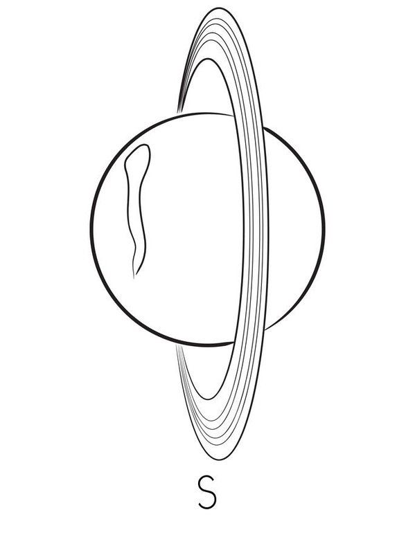 Tisjean's Solar system Mini Book - Sheet 7