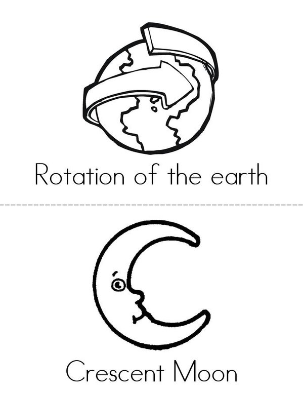 Tisjean's Solar system Mini Book - Sheet 8
