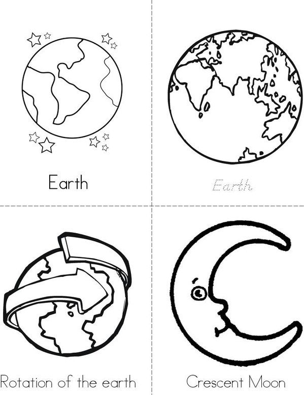 Tisjean's Solar system Mini Book - Sheet 4