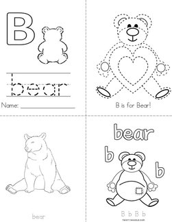 B is for Bear Book