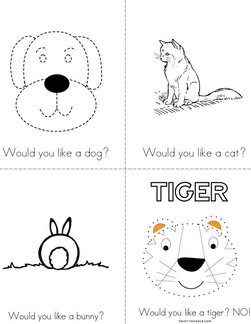 What pet would you like? Book