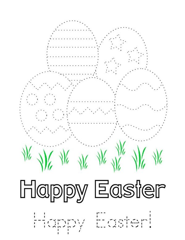Easter Card Mini Book - Sheet 1