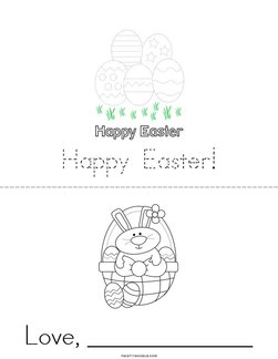 Easter Card Book