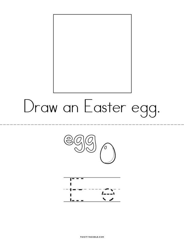 Egg Activity Book Mini Book - Sheet 4