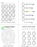 Egg Activity Book