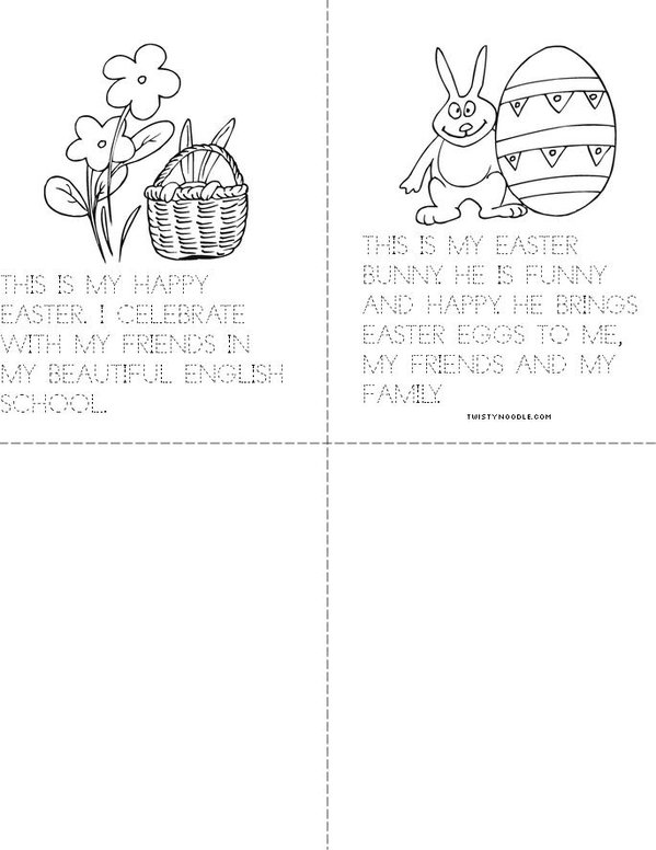 EASTER CELEBRATION GRANDES Mini Book