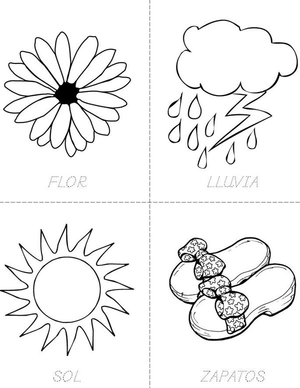 primavera Mini Book - Sheet 1