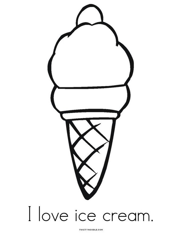 Ice cream Mini Book - Sheet 6