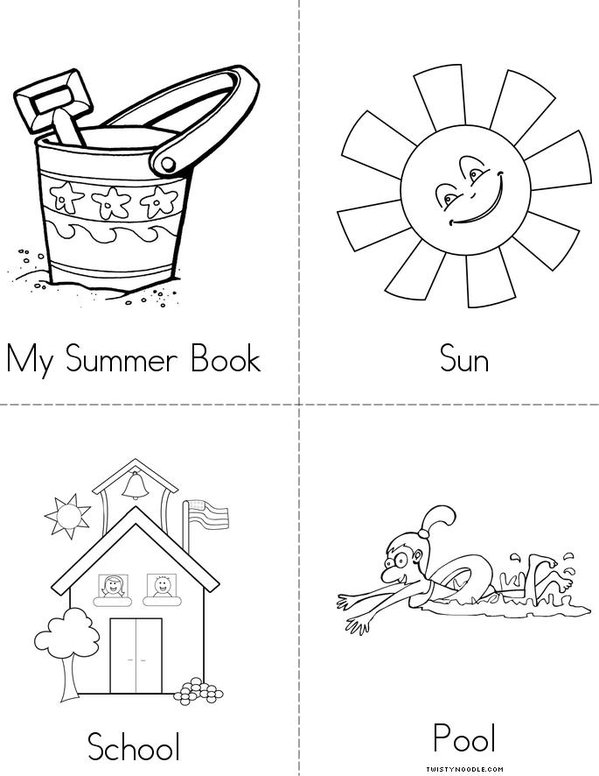 Summer Book - Twisty Noodle