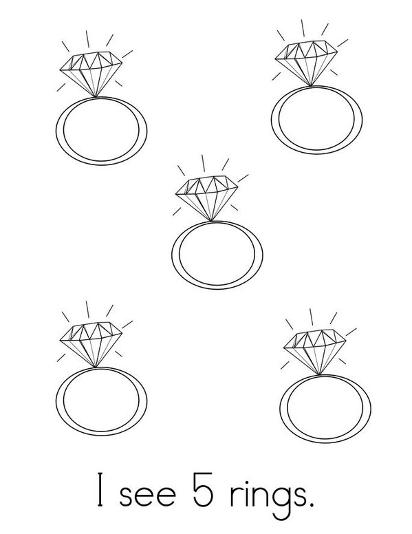 Counting to Five Mini Book - Sheet 11