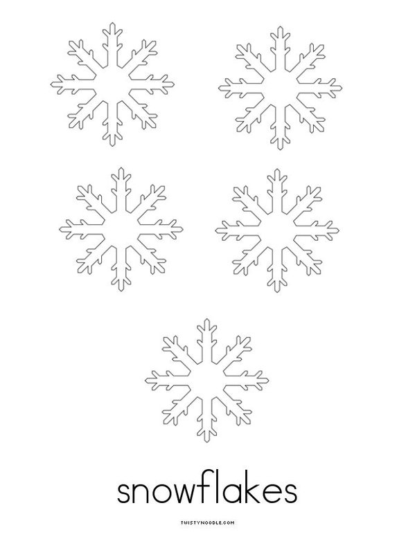 Winter Mini Book - Sheet 4