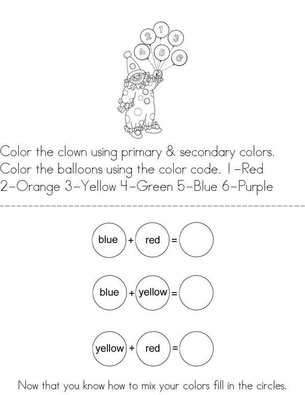 Primary and Secondary's Book Mini Book - Sheet 3