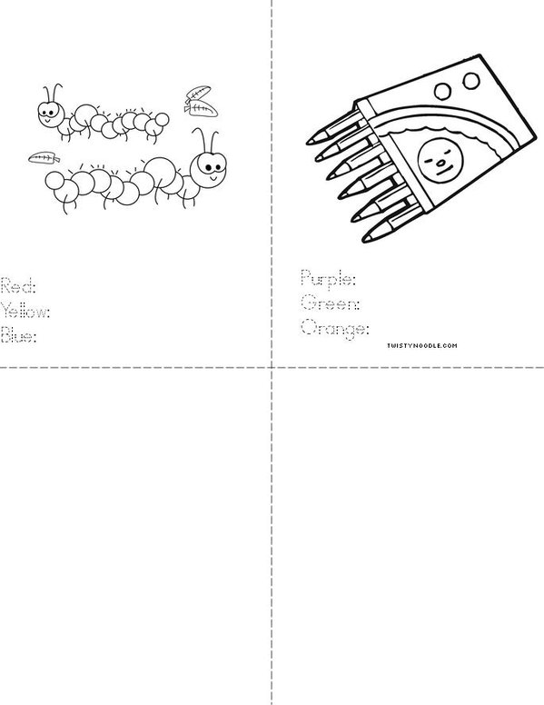 Primary and Secondary's Book Mini Book - Sheet 3