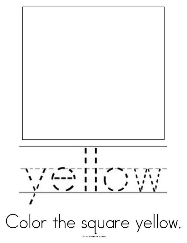 Yellow Activity Book Mini Book - Sheet 4