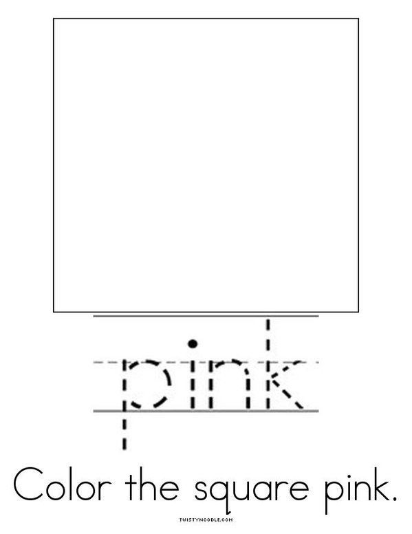 Pink Activity Book Mini Book - Sheet 4