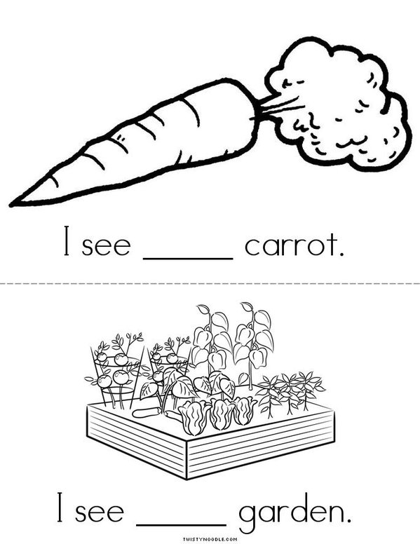 Gardening Book  Mini Book - Sheet 3