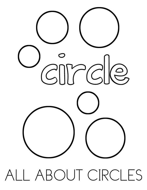 CIRCLE Mini Book - Sheet 1