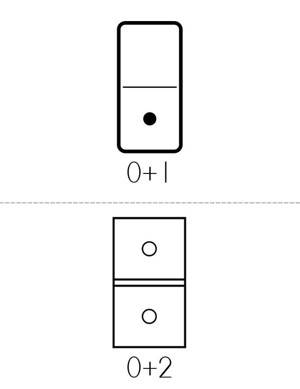 Addition Book Mini Book - Sheet 1