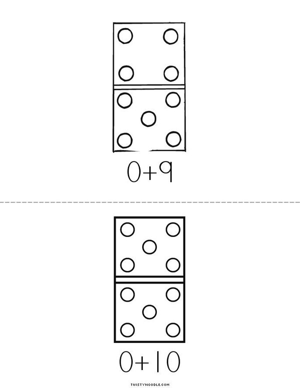 Addition Book Mini Book - Sheet 5