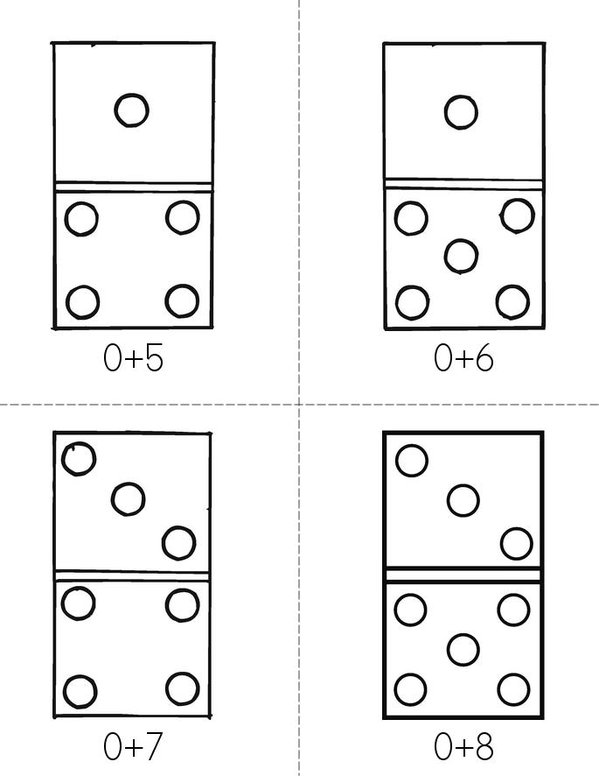 Addition Book Mini Book - Sheet 2
