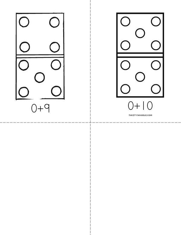 Addition Book Mini Book - Sheet 3