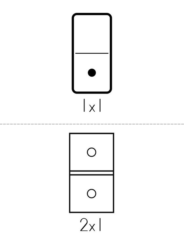 Multiplication Book Mini Book - Sheet 1