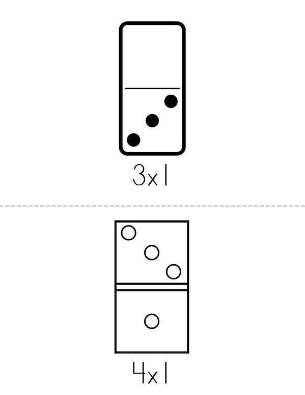 Multiplication Book Mini Book - Sheet 2