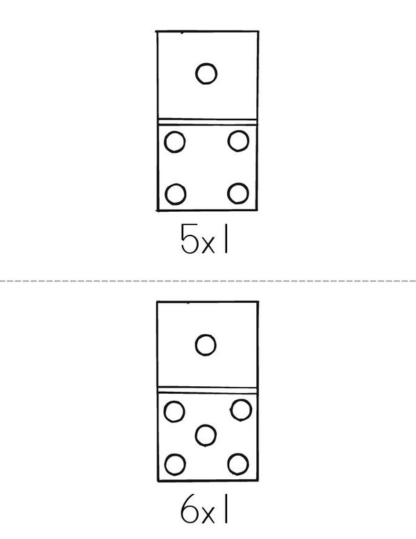 Multiplication Book Mini Book - Sheet 3