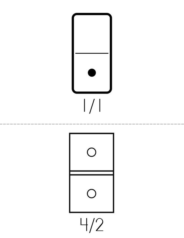 Division Book Mini Book - Sheet 1